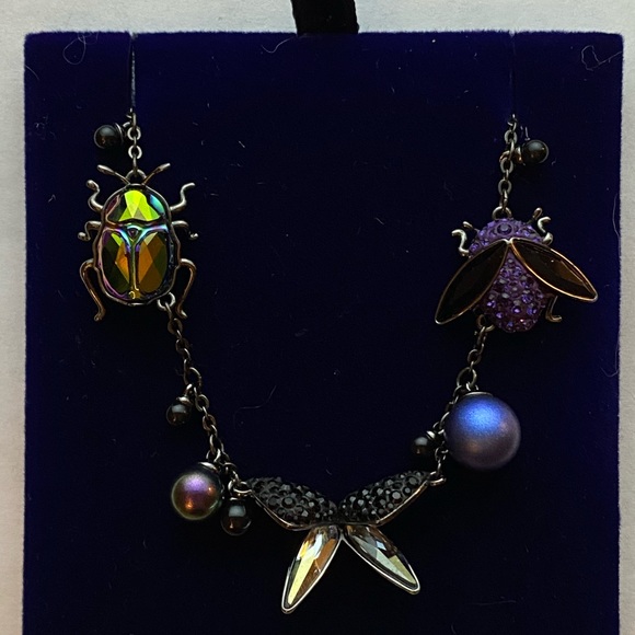 Swarovski Black Butterfly Necklace - Picture 5 of 9